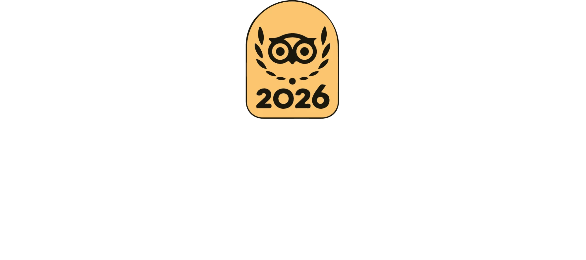 Tripadvisor Travelers' Choice Best of the Best 2026 award